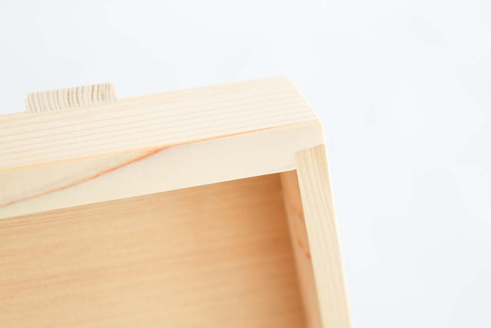 Floating Shinto altar trapezoid