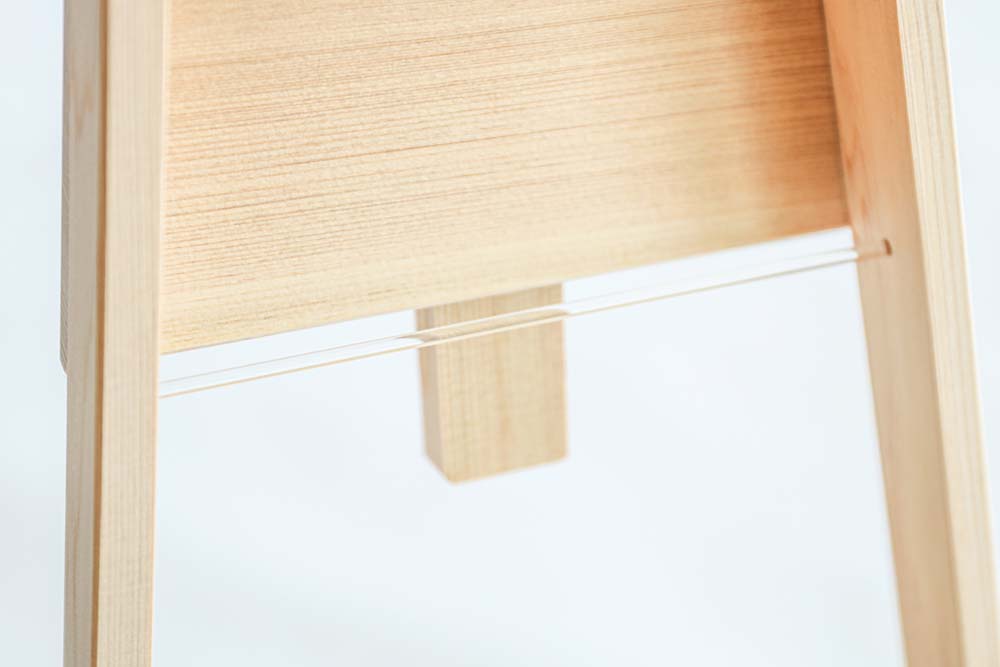 Floating Shinto altar trapezoid
