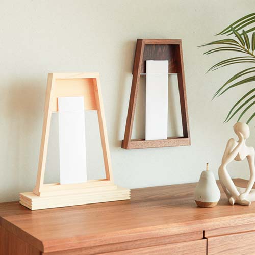 静岡家具 SUGIMOTO 杉本家具 浮かぶ神棚 台形 国産家具 無垢