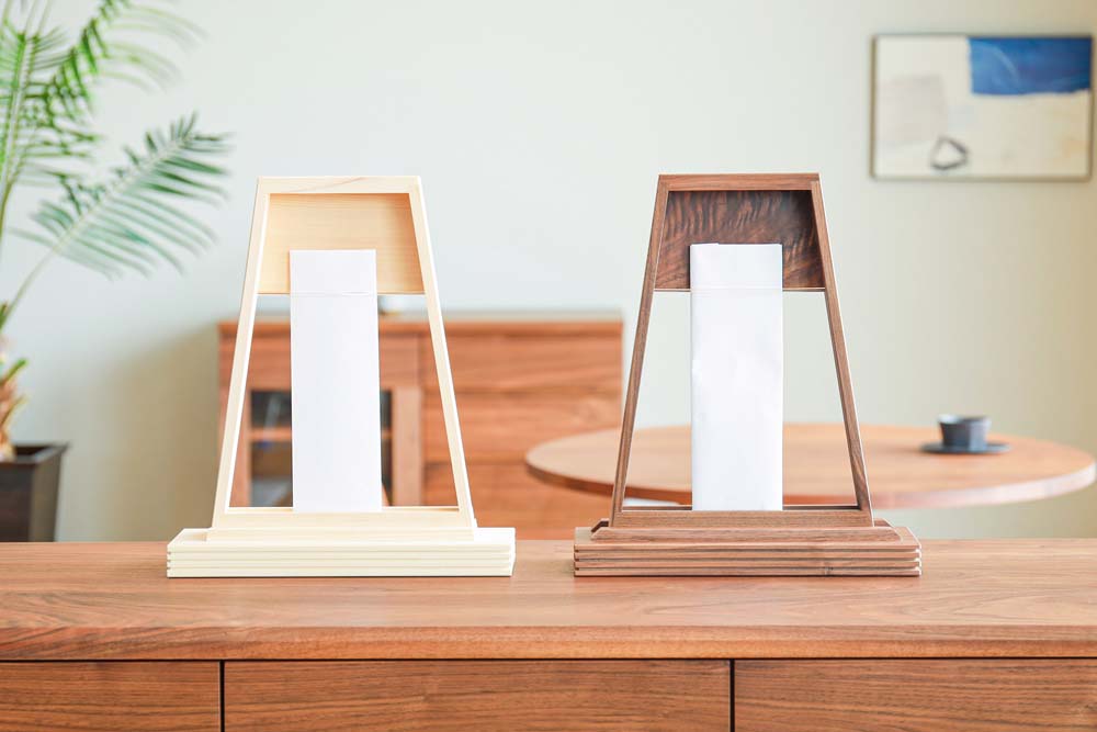 Floating Shinto altar trapezoid