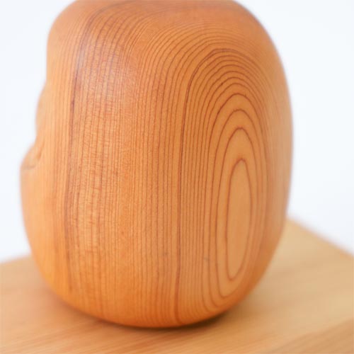 一位一刀彫 鈴木彫刻 招福だるま 伝統工芸品 木製 オブジェ | MUKU工房