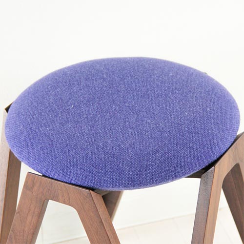 旭川家具 むう工房 P・コード・ベンチ スツール チェア 椅子 MUKU工房 旭川家具 MUU KOUBO むう工房 P・コード・スツール 国産家具
