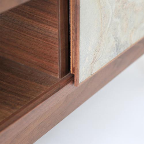 ◉旭川大雪木工 ◉フレイバー100 ウォールナット 飾り棚 旭川家具