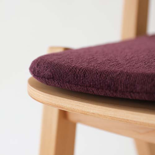 家具 yumemiruakko 筑波産商 アルボル YUME2 205 セミアームチェア NR/BK