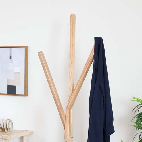 Asahikawa Furniture TAISETSU MOKKO TP Tree hanger Japanese