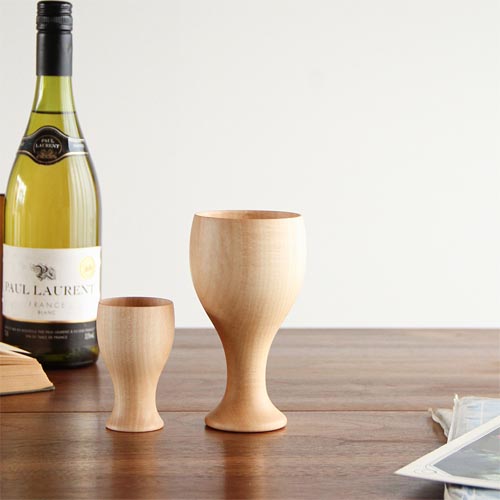 旭川クラフト 高橋工芸 Cara カラ ゴブレット 国産クラフト 木製