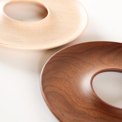 旭川クラフト 高橋工芸 Kakudo カクド ベーグルプレート 国産クラフト