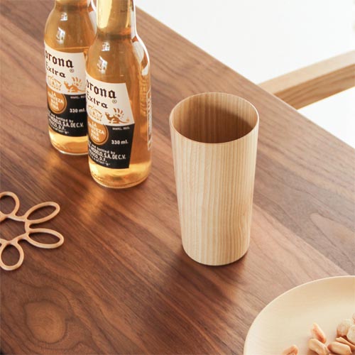 旭川クラフト 高橋工芸 Kami カミ グラスロング 国産クラフト 木製