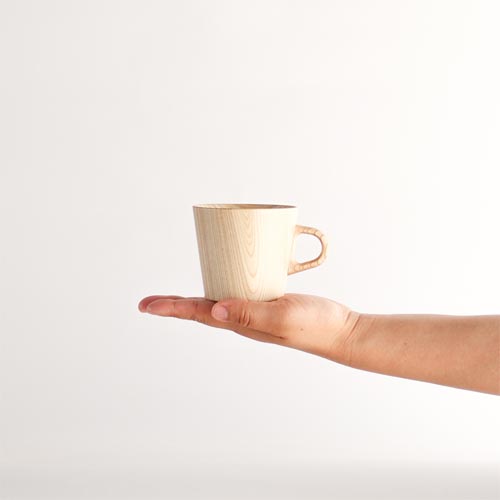 旭川クラフト 高橋工芸 Kami カミ マグカップ 国産クラフト 木製