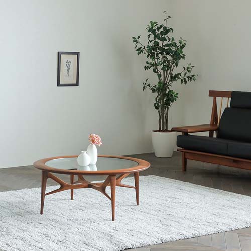 旭川家具 TAKUMI KOHGEI 匠工芸 Creer クレール リビングガラス