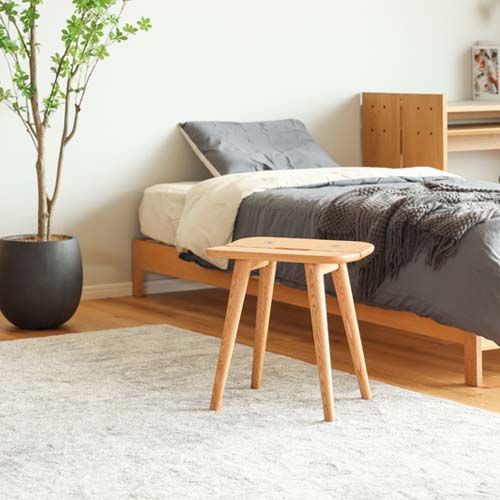 大川家具 Tateno 立野木材工芸 Kamille カミーユ スツール 2 国産家具