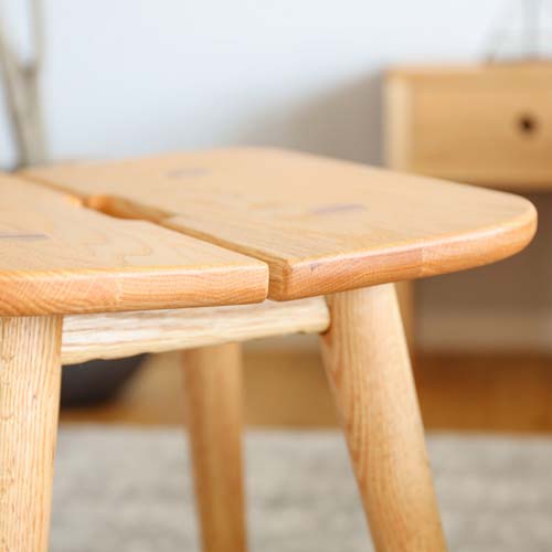 大川家具 Tateno 立野木材工芸 Kamille カミーユ スツール 2 国産家具