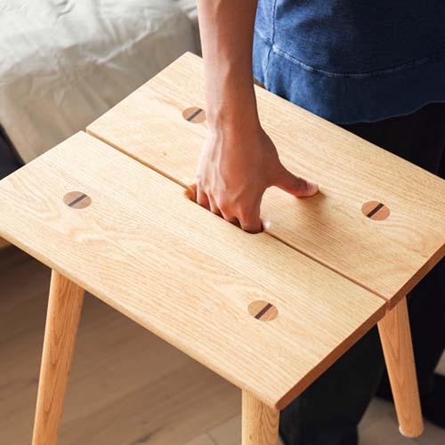 大川家具 Tateno 立野木材工芸 Kamille カミーユ スツール 国産家具