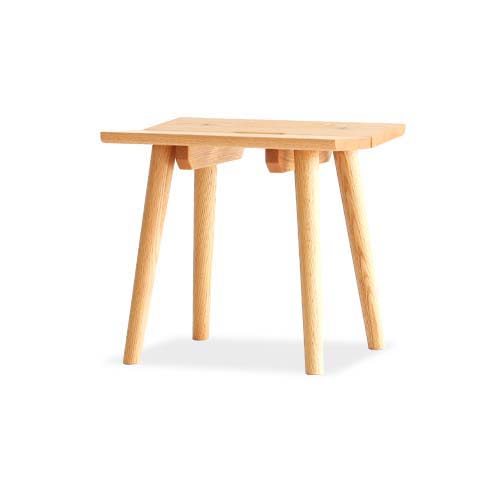美品✴︎大川家具 広松木工 オーク リフティング スツール ラウンド 無垢材 木製 美品✴︎大川家具 広松木工 オーク リフティング スツール