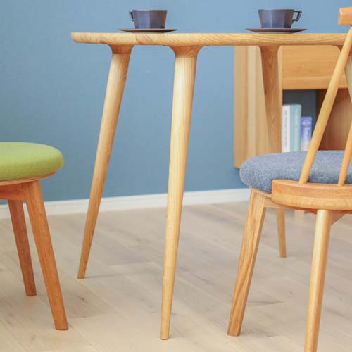 大川家具 Tateno 立野木材工芸 L/S L/S ダイニングテーブル スクエア