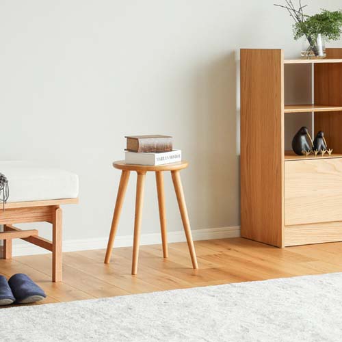 大川家具 Tateno 立野木材工芸 L/S スツール 国産家具 無垢 スツール