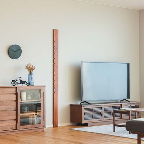 大川家具 Tateno 立野木材工芸 身長計 国産クラフト 木製 身長計