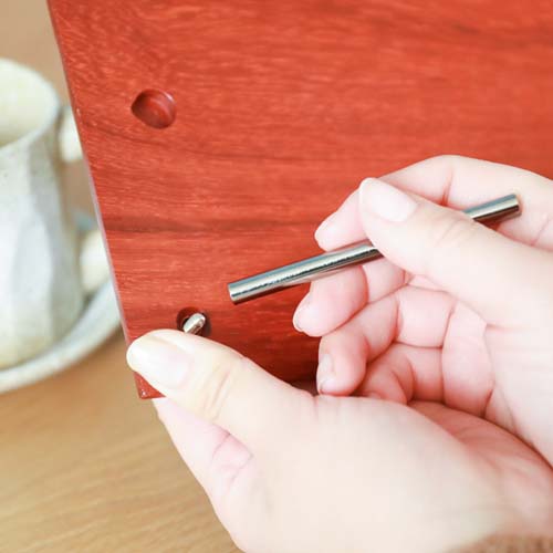 各地の名工房 TOYO GAKUSO 東洋額装 フォトスタンド 国産クラフト 木製