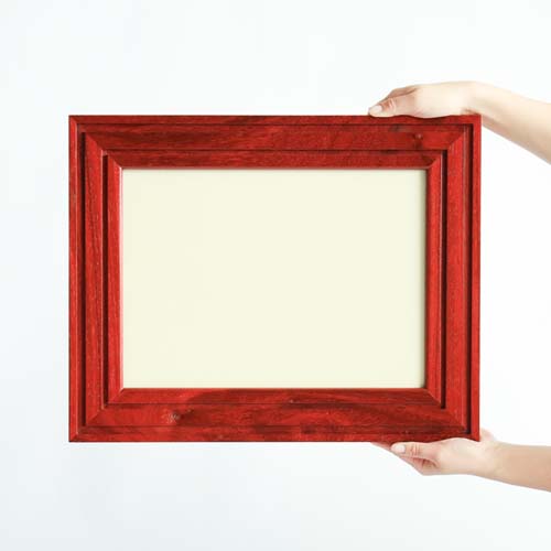 各地の名工房 TOYO GAKUSO 東洋額装 色紙額 国産クラフト 木製 写真