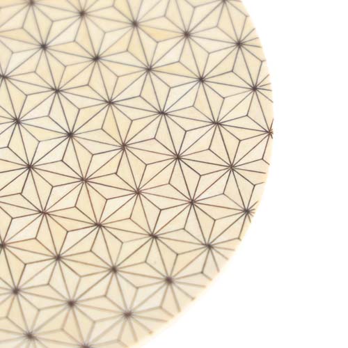 箱根寄木細工 露木木工所 tsuyuki 丸皿 国産クラフト 木製 プレート