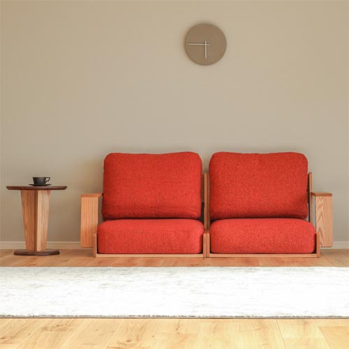 府中家具 若葉家具 MK ローソファ 国産家具 無垢 スタンダードソファ