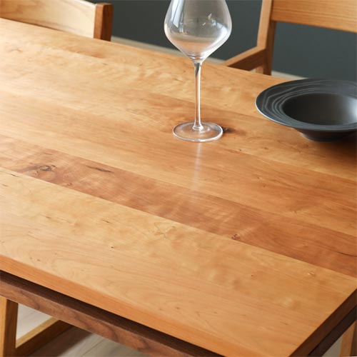 府中家具 若葉家具 MK スライドテーブル 国産家具 無垢 ダイニング