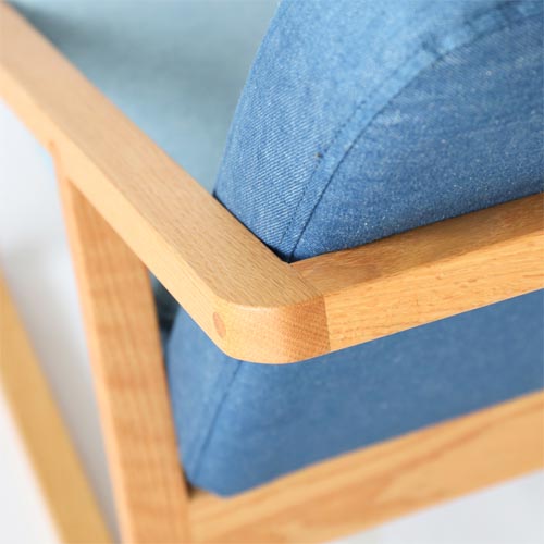 府中家具 若葉家具 Waon 和温 LDソファ 国産家具 無垢 スタンダード