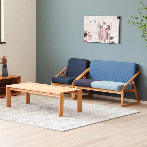 府中家具 若葉家具 Waon 和温 LDソファ 国産家具 無垢 スタンダード