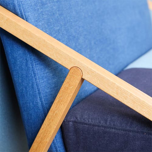 府中家具 若葉家具 Waon 和温 LDソファ 国産家具 無垢 スタンダード