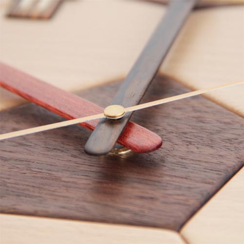 旭川家具 WOW ワオ ホープ 国産クラフト 木製 掛け時計 | MUKU工房