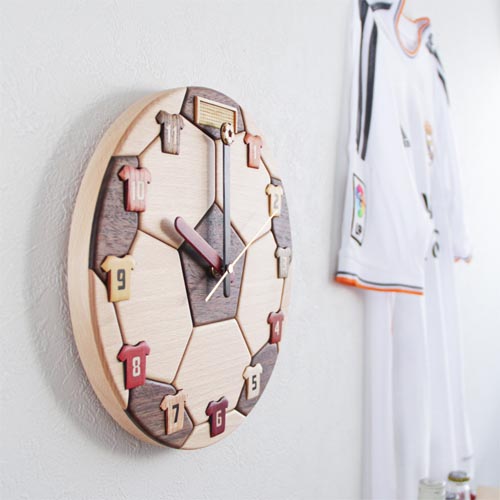 旭川家具 WOW ワオ ホープ 国産クラフト 木製 掛け時計 | MUKU工房