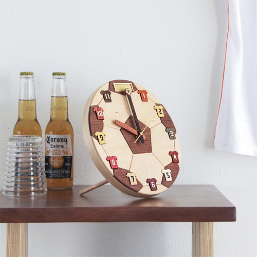 旭川家具 WOW ワオ ホープ 国産クラフト 木製 掛け時計 | MUKU工房