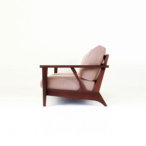 旭川家具 WOW ワオ MT-04 ソファ 国産家具 無垢 ヘッドレスト