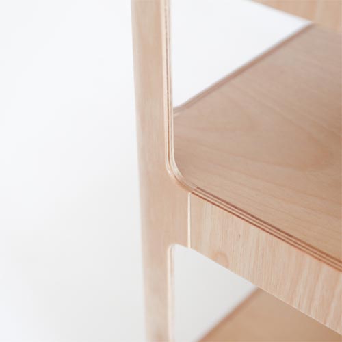 旭川家具 WOW ワオ Sorahe ソラヘ サイドテーブル 国産家具 無垢