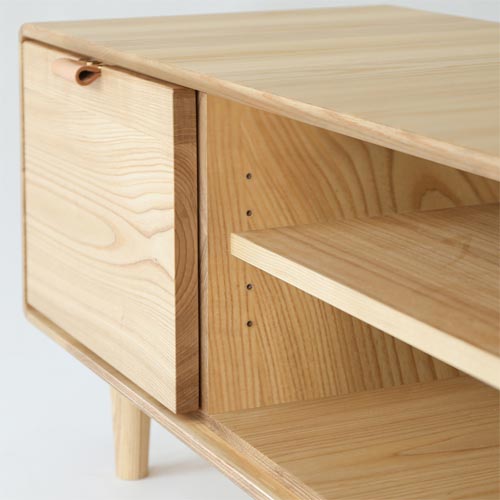 ウニコ UNICO クルト  オーク材 AVボード W149 テレビ台 ウニコ UNICO クルト KURT オーク材 AVボード W149 テレビ台