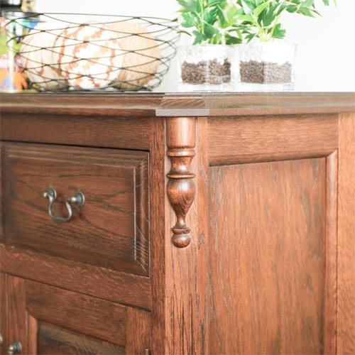 旭川家具 山室家具製作所 Oak35 オーク35 No.6 コンソール
