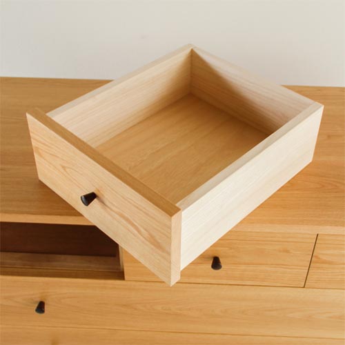 旭川家具メープル無垢材のチェスト 旭川家具 WOW ワオ Wao ワオ ミドルチェスト 国産家具 無垢 リビング