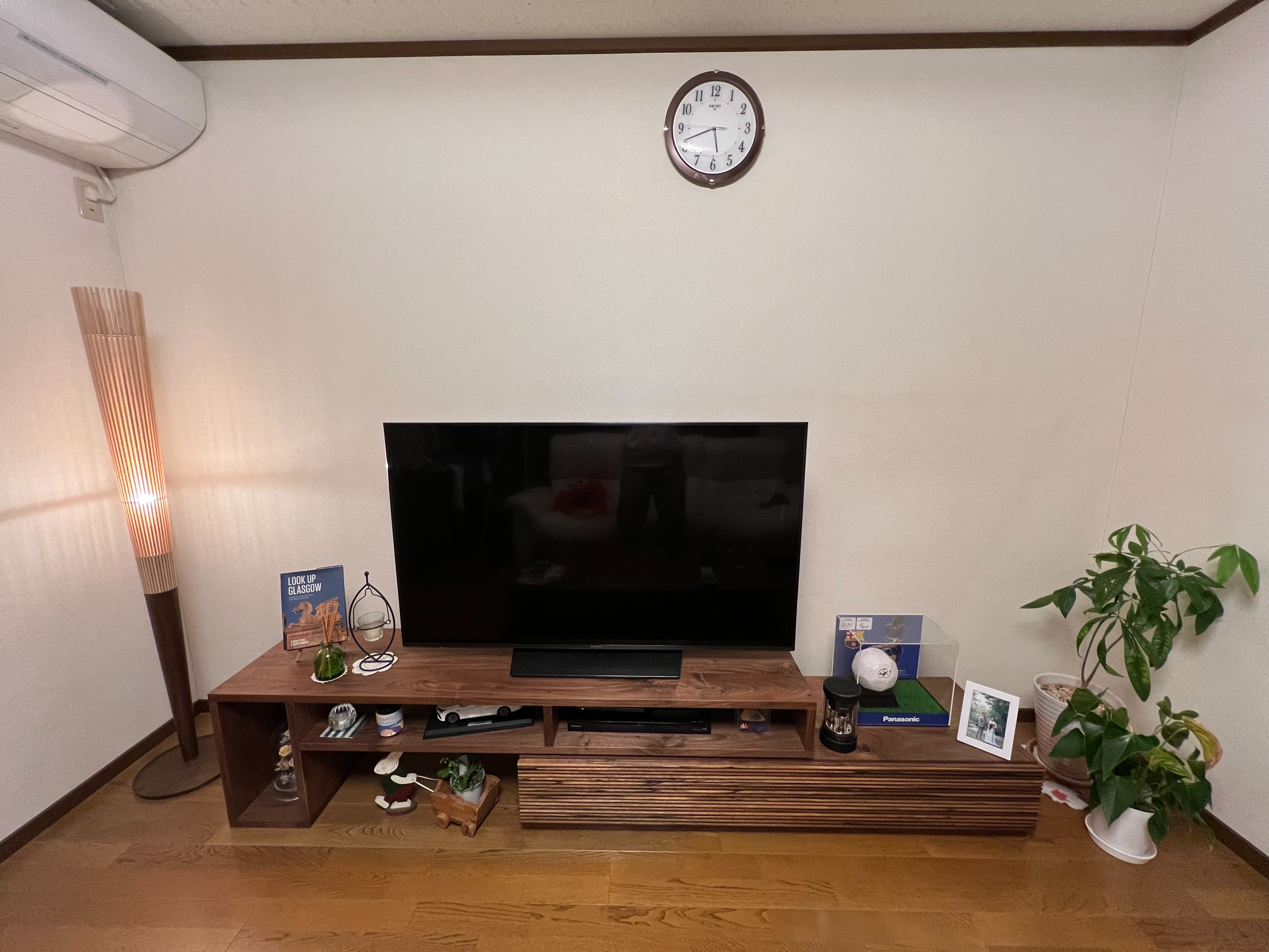 みち☆　シャルドネ　高級　府中家具　テレビボード　ウォールナット無垢　美品 TVボード サイドボード – 府中家具の館